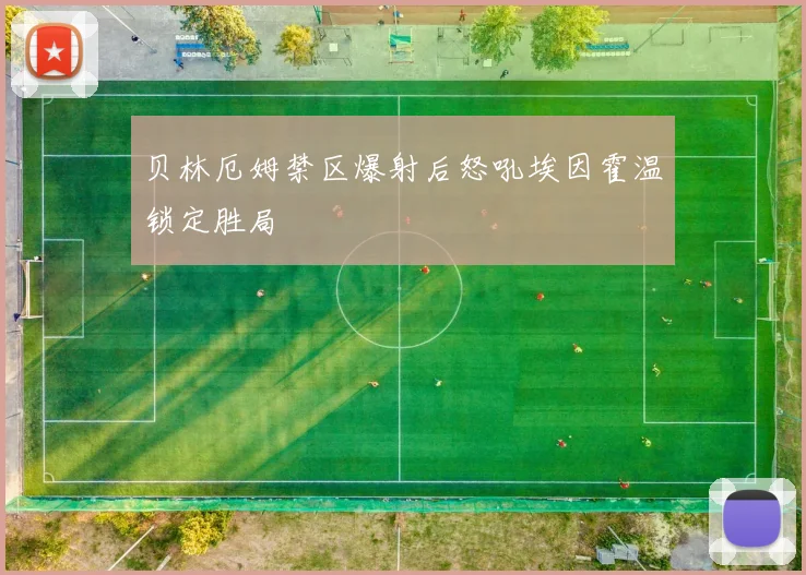 贝林厄姆禁区爆射后怒吼埃因霍温锁定胜局